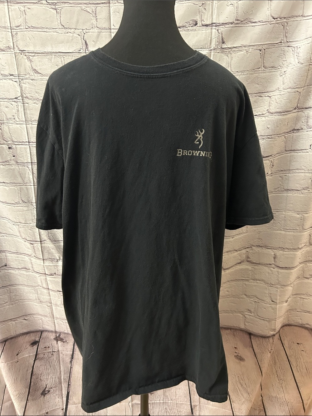 Browning Black Short-Sleeve Logo Tee